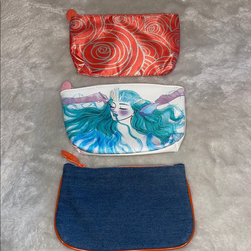 Ipsy Cosmetic Bag Trio